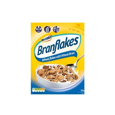 Weetabix Food Company Everyday Favourites Bran Flakes, 500g (Pack of 10) Weetabix Food Company Everyday Favourites Bran Flakes, 500g (Pack of 10)