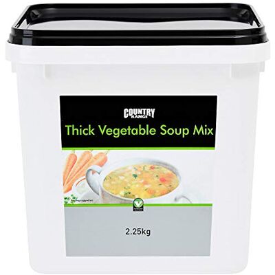 Country Range Thick Vegetable Soup Mix 2.25kg Country Range Thick Vegetable Soup Mix 2.25kg