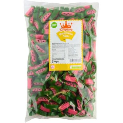 Kingsway Watermelon Liquorice Slices, Pick 'N' Mix Bag, 3 kg (Pack of 1) Kingsway Watermelon Liquorice Slices, Pick 'N' Mix Bag, 3 kg (Pack of 1)