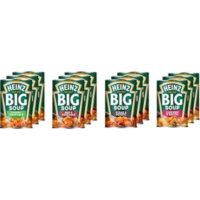HEINZ Big Soup Bundle 12x400g HEINZ Big Soup Bundle 12x400g