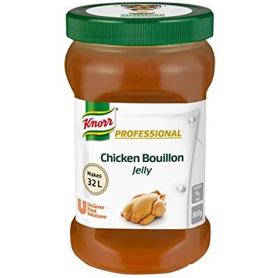 Knorr Professional Chicken Jelly Bouillon, 800 g, Pack of 2 Knorr Professional Chicken Jelly Bouillon, 800 g, Pack of 2