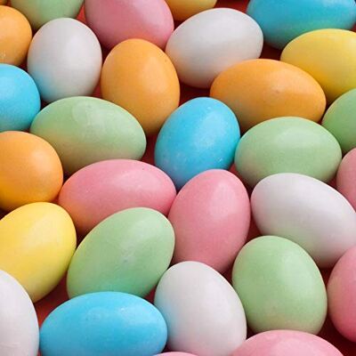 Italian Options Mini Chocolate Eggs, Crunchy, Sugar-Coated, Hazelnut-Flavoured Chocolate Mini Eggs, Sweets for Easter Egg Hunts, Baskets, Gifts and Party Bags, 1 Kg Bulk Box, Multicoloured, 30 x 20 mm Italian Options Mini Chocolate Eggs, Crunchy, Sugar-Coated, Hazelnut-Flavoured Chocolate Mini Eggs, Sweets for Easter Egg Hunts, Baskets, Gifts and Party Bags, 1 Kg Bulk Box, Multicoloured, 30 x 20 mm