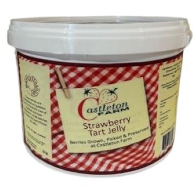 Castleton Farm Castleton Strawberry Tart Glaze (3kg Tub), Made in Small Batches from Our Scottish Handpicked Berries, with No Artificial Colours, Flavours or Preservatives, Great for Topping Deserts Castleton Farm Castleton Strawberry Tart Glaze (3kg Tub), Made in Small Batches from Our Scottish Handpicked Berries, with No Artificial Colours, Flavours or Preservatives, Great for Topping Deserts