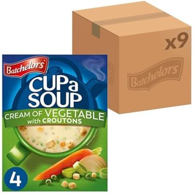 Batchelors Cup a Soup Cream Of Vegetable, 36 Sachets Batchelors Cup a Soup Cream Of Vegetable, 36 Sachets