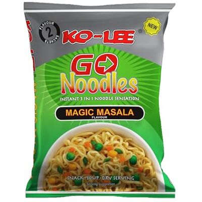 Lee Crunch & Munch Instant Noodles – Magic Masala 3-in-1 Snack, Stir-Fry or Soup MSG-Free 85g (Pack of 24) Lee Crunch & Munch Instant Noodles – Magic Masala 3-in-1 Snack, Stir-Fry or Soup MSG-Free 85g (Pack of 24)