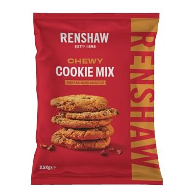 Renshaw Cookie Mix Ready to Use Biscuit Mix, Perfect For Batch Baking, 2.5 kg (Pack of 1) Renshaw Cookie Mix Ready to Use Biscuit Mix, Perfect For Batch Baking, 2.5 kg (Pack of 1)