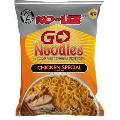 Lee Crunch & Munch Instant Noodles –Special Chicken Flavour 3-in-1 Snack, Stir-Fry or Soup MSG-Free 85g (Pack of 24) Lee Crunch & Munch Instant Noodles –Special Chicken Flavour 3-in-1 Snack, Stir-Fry or Soup MSG-Free 85g (Pack of 24)
