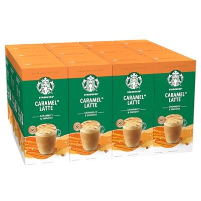 STARBUCKS Caramel Latte Premium Mix Instant Coffee Sachets x 60 STARBUCKS Caramel Latte Premium Mix Instant Coffee Sachets x 60