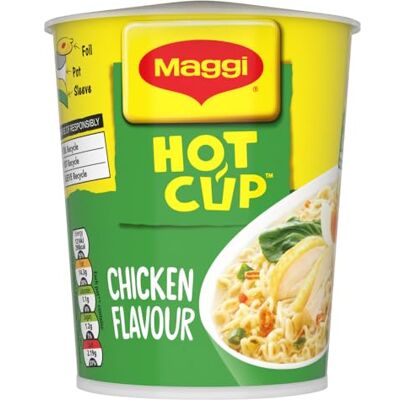 MAGGI Chicken Hot Cup Noodles 59g Multipack of 8 MAGGI Chicken Hot Cup Noodles 59g Multipack of 8