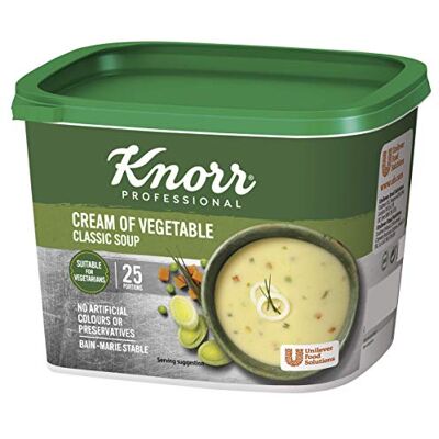 Knorr - Cream Of Veg - Professional - 25 Port - Soup Knorr - Cream Of Veg - Professional - 25 Port - Soup