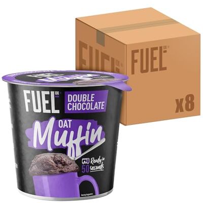 FUEL10K Chocolate Oat Muffin Protein Snack Pot, 52 g (Pack of 8) FUEL10K Chocolate Oat Muffin Protein Snack Pot, 52 g (Pack of 8)