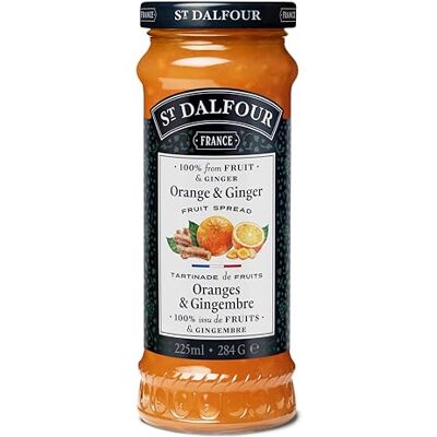 St Dalfour Orange and Ginger Marmalade 284 g (Pack of 6) St Dalfour Orange and Ginger Marmalade 284 g (Pack of 6)