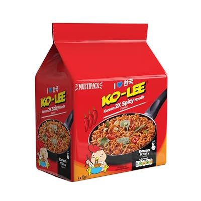 Lee Instant 2X Spicy Korean Noodles – Halal, Extra Hot 70g (Pack of 24) Lee Instant 2X Spicy Korean Noodles – Halal, Extra Hot 70g (Pack of 24)