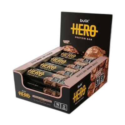 Bulk Hero Protein Bar, Chocolate Cookies, 12 Bars Bulk Hero Protein Bar, Chocolate Cookies, 12 Bars