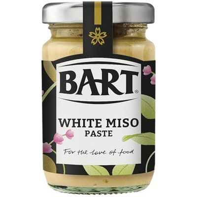 BART White Miso Paste Jar Pack of 6 x 100g Warm & Savoury Japanese Cooking Essential Ideal for Miso Soup Vegan & Gluten Free BART White Miso Paste Jar Pack of 6 x 100g Warm & Savoury Japanese Cooking Essential Ideal for Miso Soup Vegan & Gluten Free