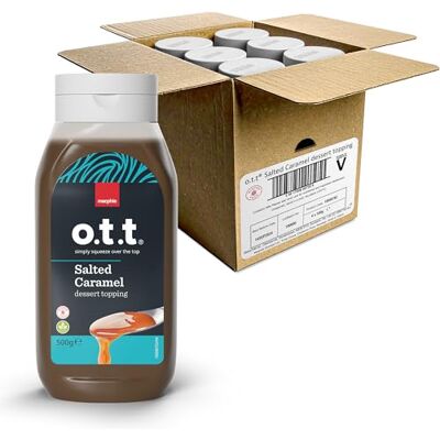 Macphie - OTT Salted Caramel Dessert Topping Sauce Macphie - OTT Salted Caramel Dessert Topping Sauce