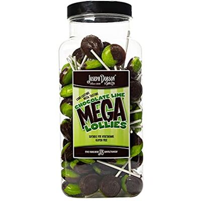 Joseph Dobson & Sons Chocolate Lime Mega Lolly Joseph Dobson & Sons Chocolate Lime Mega Lolly