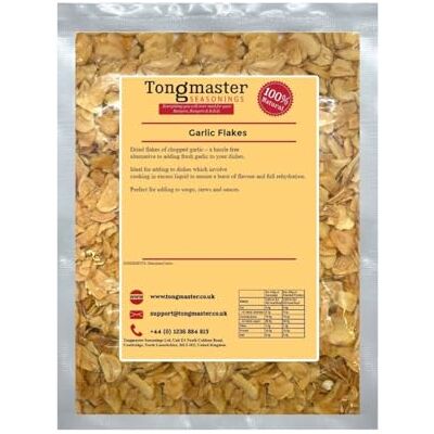 Tongmaster Dried Garlic Flakes 500g Tongmaster Dried Garlic Flakes 500g