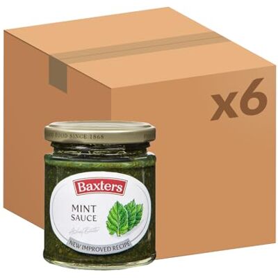 Baxters Mint Sauce, Vegan, Bulk Pack, 170 g (Pack of 6) Baxters Mint Sauce, Vegan, Bulk Pack, 170 g (Pack of 6)