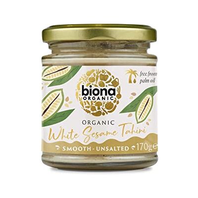 Biona Organic Tahini White 170g (Pack of 6) Biona Organic Tahini White 170g (Pack of 6)