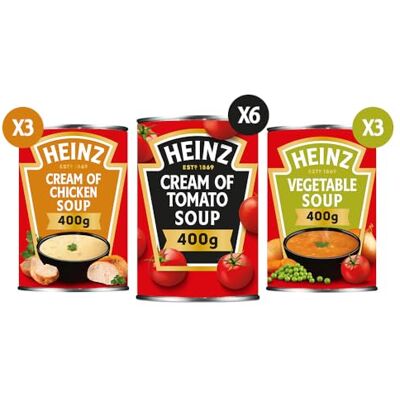 HEINZ Classic Soup Bundle 12 x 400 g HEINZ Classic Soup Bundle 12 x 400 g