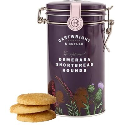 Cartwright & Butler Demerara Shortbread Rounds 200g Cartwright & Butler Demerara Shortbread Rounds 200g