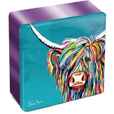 Dean's Steven Brown Rainbow Rab McCoo Shortbread Rounds – 150g Decorative Tin All Butter Scottish Shortbread Collectible Dean's Steven Brown Rainbow Rab McCoo Shortbread Rounds – 150g Decorative Tin All Butter Scottish Shortbread Collectible