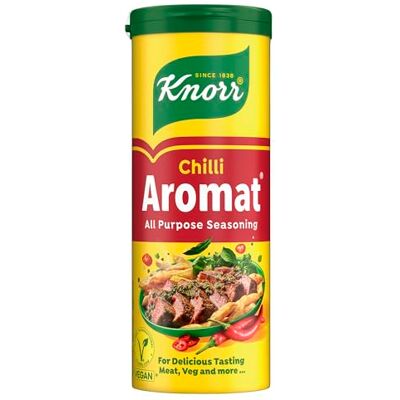Knorr Aromat Chilli Aromat free from artificial preservatives for vegetables, rice, pasta or salads 6x 90 g Knorr Aromat Chilli Aromat free from artificial preservatives for vegetables, rice, pasta or salads 6x 90 g
