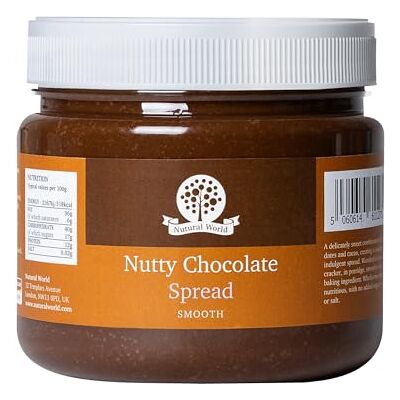 Nutural World Smooth Nutty Chocolate Spread (1kg) Nutural World Smooth Nutty Chocolate Spread (1kg)