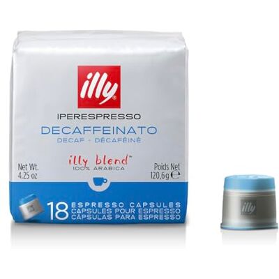 Illy - Iperespresso Original - Decaf - Coffee capsules Illy - Iperespresso Original - Decaf - Coffee capsules