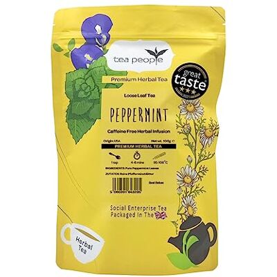 Tea People Peppermint Tea 125g Refill Pack Tea People Peppermint Tea 125g Refill Pack