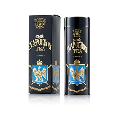 TWG Tea Napoléon Tea Loose Leaf BlackTea Caramel Pieces Haute Couture Tin, 100g Gift Set TWG Tea Napoléon Tea Loose Leaf BlackTea Caramel Pieces Haute Couture Tin, 100g Gift Set