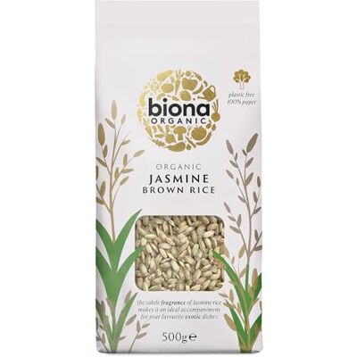 Biona Organic Jasmine Rice 500g (Pack of 6) Biona Organic Jasmine Rice 500g (Pack of 6)