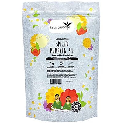 Tea People Spiced Pumpkin Pie 250g resealable pouch Tea People Spiced Pumpkin Pie 250g resealable pouch