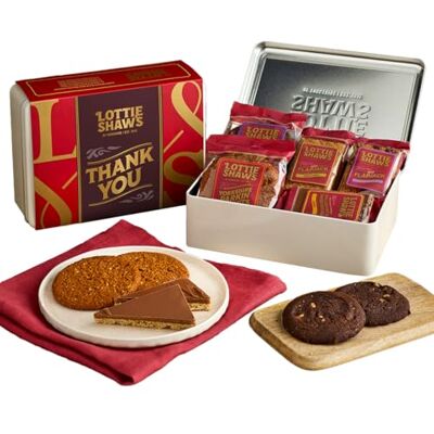 Lottie Shaw's Thank You Biscuit & Treat Tin Lottie Shaw's Thank You Biscuit & Treat Tin