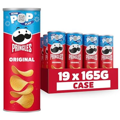 Pringles Original Sharing Crisps 165g (19 Pack) Pringles Original Sharing Crisps 165g (19 Pack)