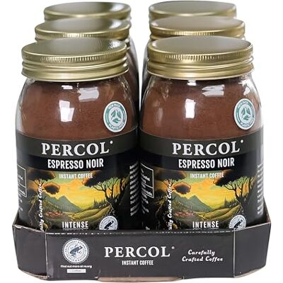 Percol - Espresso Noir Intense - Rich Roast - Instant Coffee Percol - Espresso Noir Intense - Rich Roast - Instant Coffee