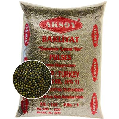 AKSOY Premium Quality Mung Beans (Green Beans) 5KG Rich in Protein, Fiber & Essential Nutrients – Perfect for Soups, Salads, Curries & Healthy Vegan Meals AKSOY Premium Quality Mung Beans (Green Beans) 5KG Rich in Protein, Fiber & Essential Nutrients – Perfect for Soups, Salads, Curries & Healthy Vegan Meals