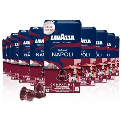 Lavazza Tales of Napoli - Arabica Robusta Coffee Capsules Lavazza Tales of Napoli - Arabica Robusta Coffee Capsules