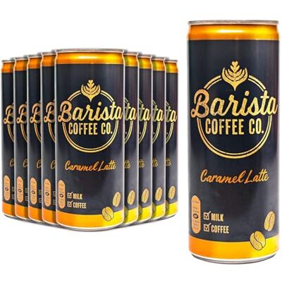 Barista Coffee Co. - Barista Caramel Latte - Caramel Latte - 12x250ml - Coffee Drink Barista Coffee Co. - Barista Caramel Latte - Caramel Latte - 12x250ml - Coffee Drink