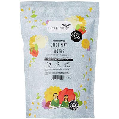 Tea People Choco Mint Rooibos, 250 g Loose Tea Pack Tea People Choco Mint Rooibos, 250 g Loose Tea Pack