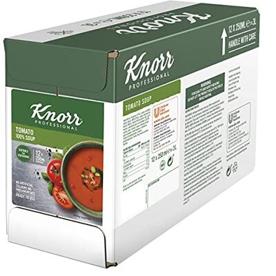 Knorr 100% Soup Tomato, 12x250ml Portions Knorr 100% Soup Tomato, 12x250ml Portions