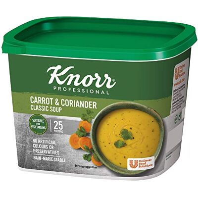 Knorr Professional - Carrot & Coriander Soup Mix - 425g - Soup Knorr Professional - Carrot & Coriander Soup Mix - 425g - Soup