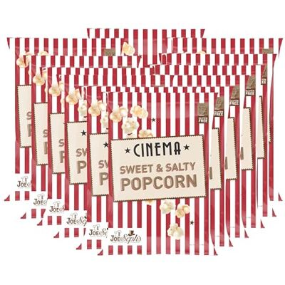 Joe & Seph's Joe and Seph's Cinema Sweet & Salty Popcorn 90g x12, Gourmet, Air-Popped, Party Snack, Bulk Pack, Movie Night Joe & Seph's Joe and Seph's Cinema Sweet & Salty Popcorn 90g x12, Gourmet, Air-Popped, Party Snack, Bulk Pack, Movie Night