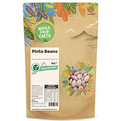 Wholefood Earth Whole Food Earth Pinto Beans 3 kg Wholefood Earth Whole Food Earth Pinto Beans 3 kg