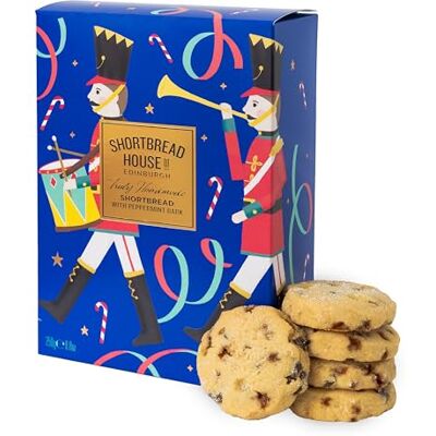 Shortbread House of Edinburgh Peppermint Bark Shortbread 250g Shortbread House of Edinburgh Peppermint Bark Shortbread 250g