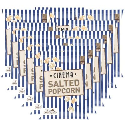Joe & Seph's Joe & Seph’s Cinema Salted Popcorn 60g x12 Gourmet Air-Popped Popcorn Bulk Pack Perfect Party Snack Classic Salted Movie Night Treat Joe & Seph's Joe & Seph’s Cinema Salted Popcorn 60g x12 Gourmet Air-Popped Popcorn Bulk Pack Perfect Party Snack Classic Salted Movie Night Treat