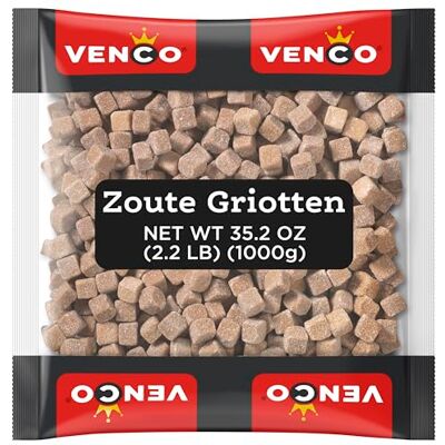 Venco Salty Liquorice 1kg x 1 Venco Salty Liquorice 1kg x 1