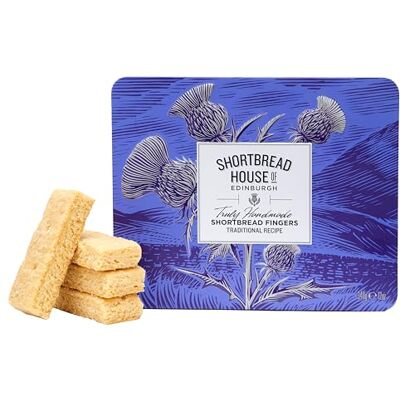 Shortbread House of Edinburgh Original Recipe Shortbread Fingers 340g Tin Shortbread House of Edinburgh Original Recipe Shortbread Fingers 340g Tin