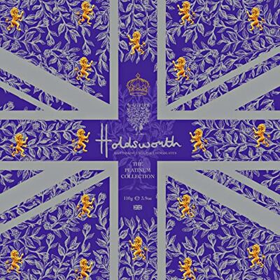 Holdsworth Handmade English chocolates Holdsworth Chocolates Occasions Collection The Platinum Collection Filled with Handmade Truffles and Assorted Milk, Dark and White Chocolates Perfect for gifting 110g Holdsworth Handmade English chocolates Holdsworth Chocolates Occasions Collection The Platinum Collection Filled with Handmade Truffles and Assorted Milk, Dark and White Chocolates Perfect for gifting 110g